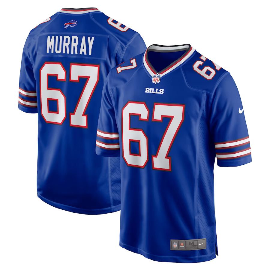 Men Buffalo Bills #67 Justin Murray Nike Royal Home Game Player NFL Jersey